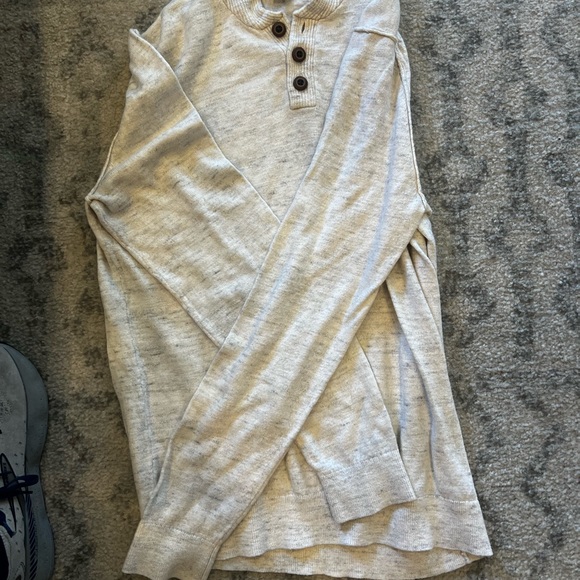 Men’s size small white Express long sleeve - Picture 3 of 4